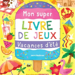 Mon super livre de jeux - Vacances d'été