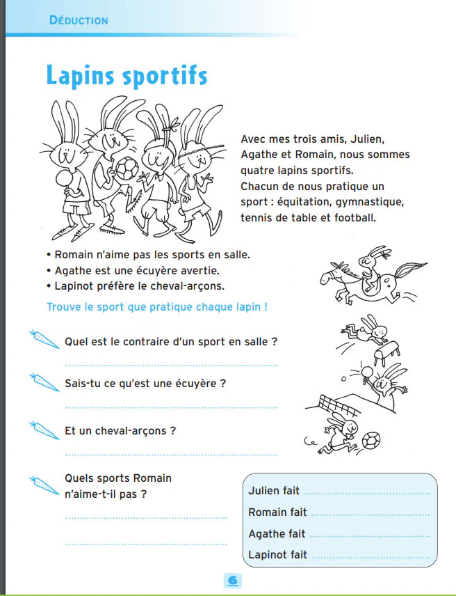 Cahier de jeux : mes premiers jeux de logique - 8-9 ans – Image 3