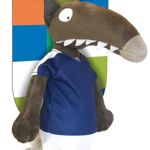 Ma peluche loup Footballeur