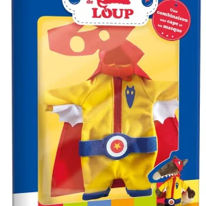 La tenue de super héros de loup