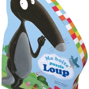 Boite Puzzle Loup - 54 pièces