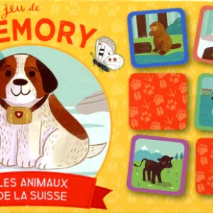 P'tit jeu de Memory : les animaux de la Suisse