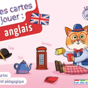 Anglais - Mes cartes à jouer - Jeu éducatif anglais