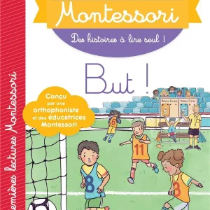 But - Mes premières lectures Montessori - Lettres en lié (cursive) - N2