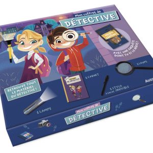 Mon coffret de détective avec enquêtes