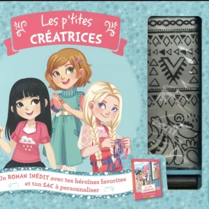 Mon coffret des p'tites créatrices avec sac à personnaliser