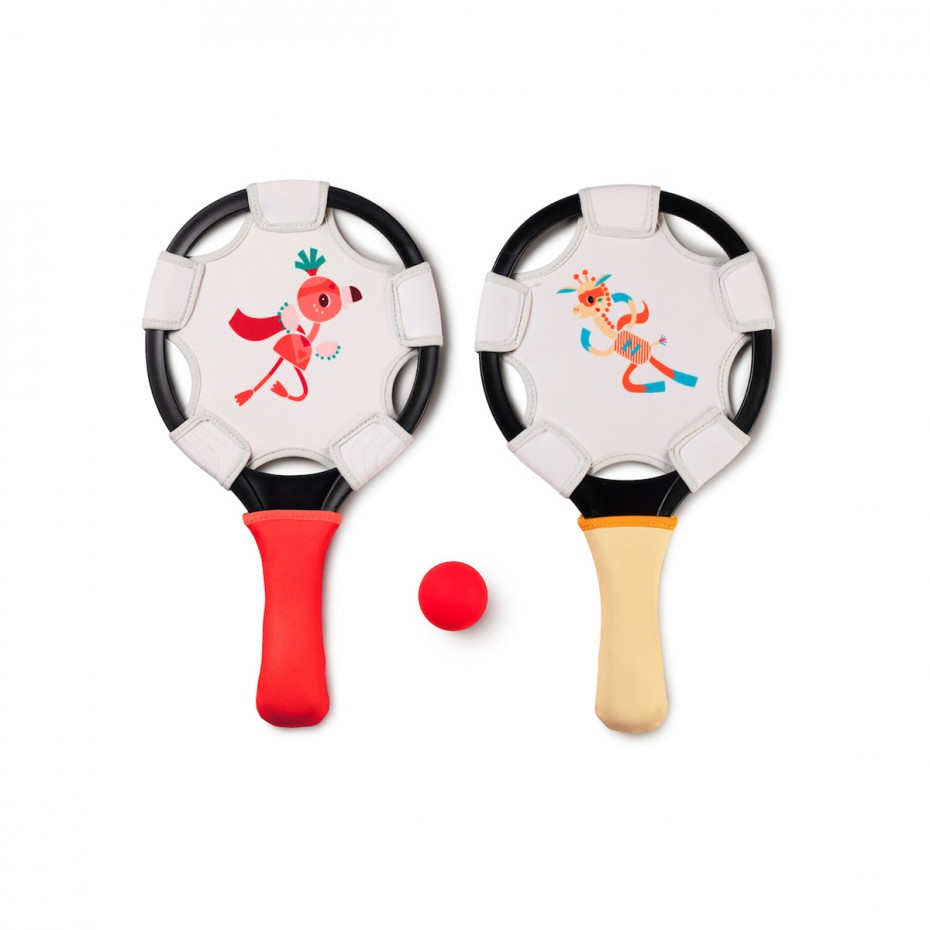 Mon premier set de tennis Anaïs et Zia