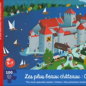 Mon puzzle Suisse: Château de Chillon - Enfant 5 ans - 100 pièces