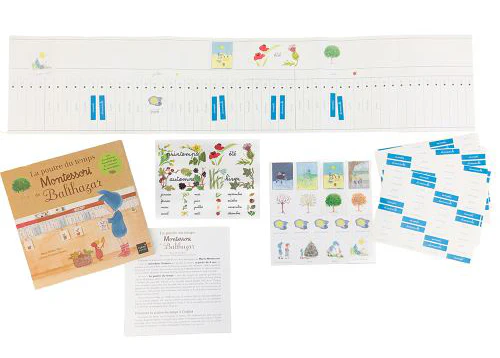 La poutre du temps Montessori de Balthazar – Image 2