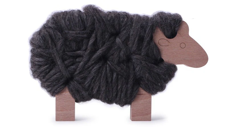 Woody marron - Mon mouton câlin!