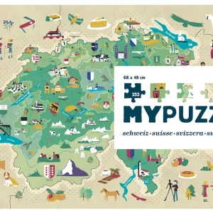 MyPuzzle Suisse - 252 pièces - Dès 7 ans