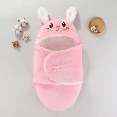 Nid d'Ange - PerfectBabyBlanket™ - Lapin Rose – Image 6