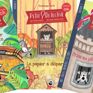 Pack de lectures faciles - Niveau 2 - Petit Détective -  2p et 3P