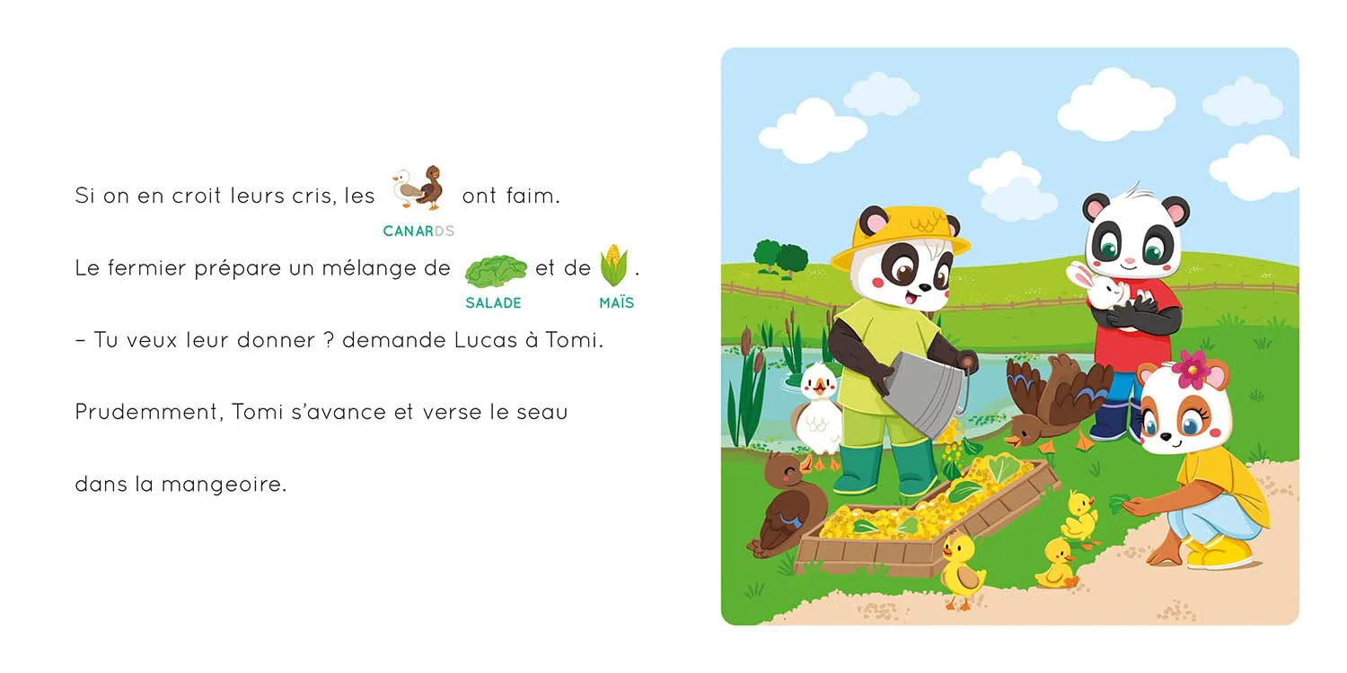 Une journée à la ferme - L'école des pandas – Image 2