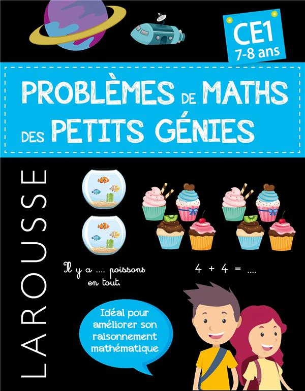 Problèmes de maths des petits génies : 7-8 ans - 5-6 et 7P