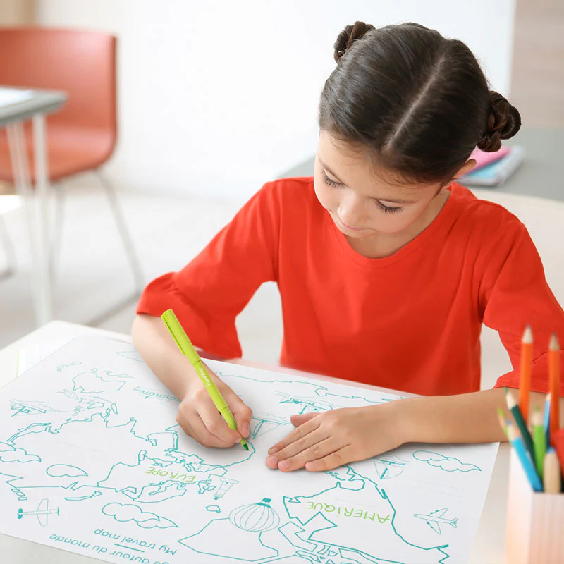 Coloriage en silicone- Planisphère à remplir - Dès 6 ans – Image 3