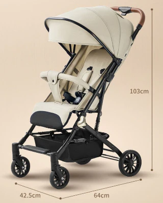 Poussette Pliable - BabyStroller™ - À Un Bouton