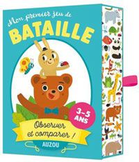 Cartes: Mon premier Jeu de Bataille: observer et comparer