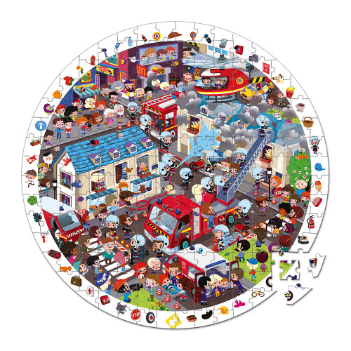 PUZZLE OBSERVATION POMPIERS 208 PCS – Image 2