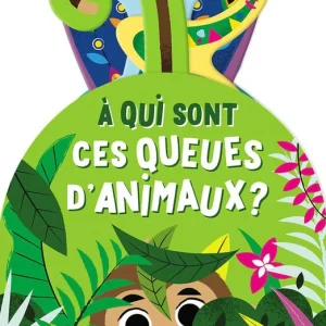 A qui sont ces queues d'animaux - livre sonore