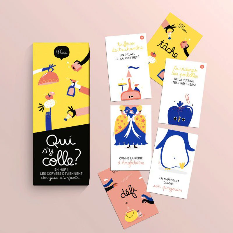 Qui s'y colle ? Jeu éducatif - dès 4 ans