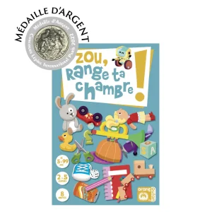 Cartes et stratégie: Zou, range ta chambre - 5 ans