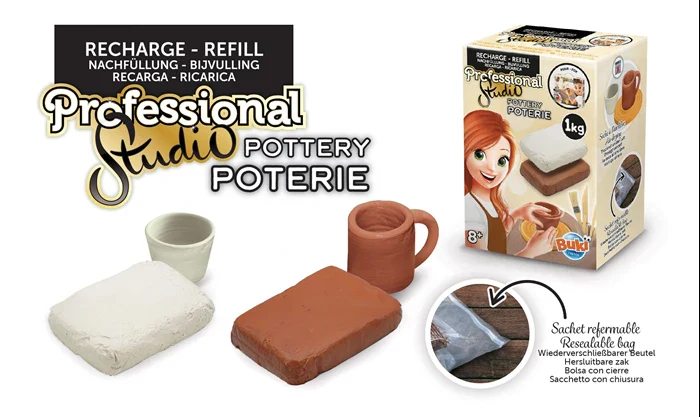 Recharge de terre pour atelier de Poterie - dès 8 ans – Image 2
