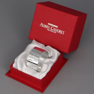 Rond de serviette argent Guéthary