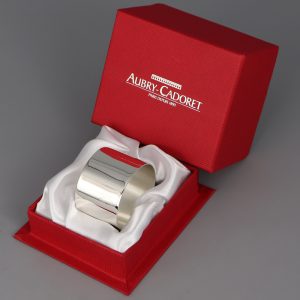 Rond de serviette argent Menton