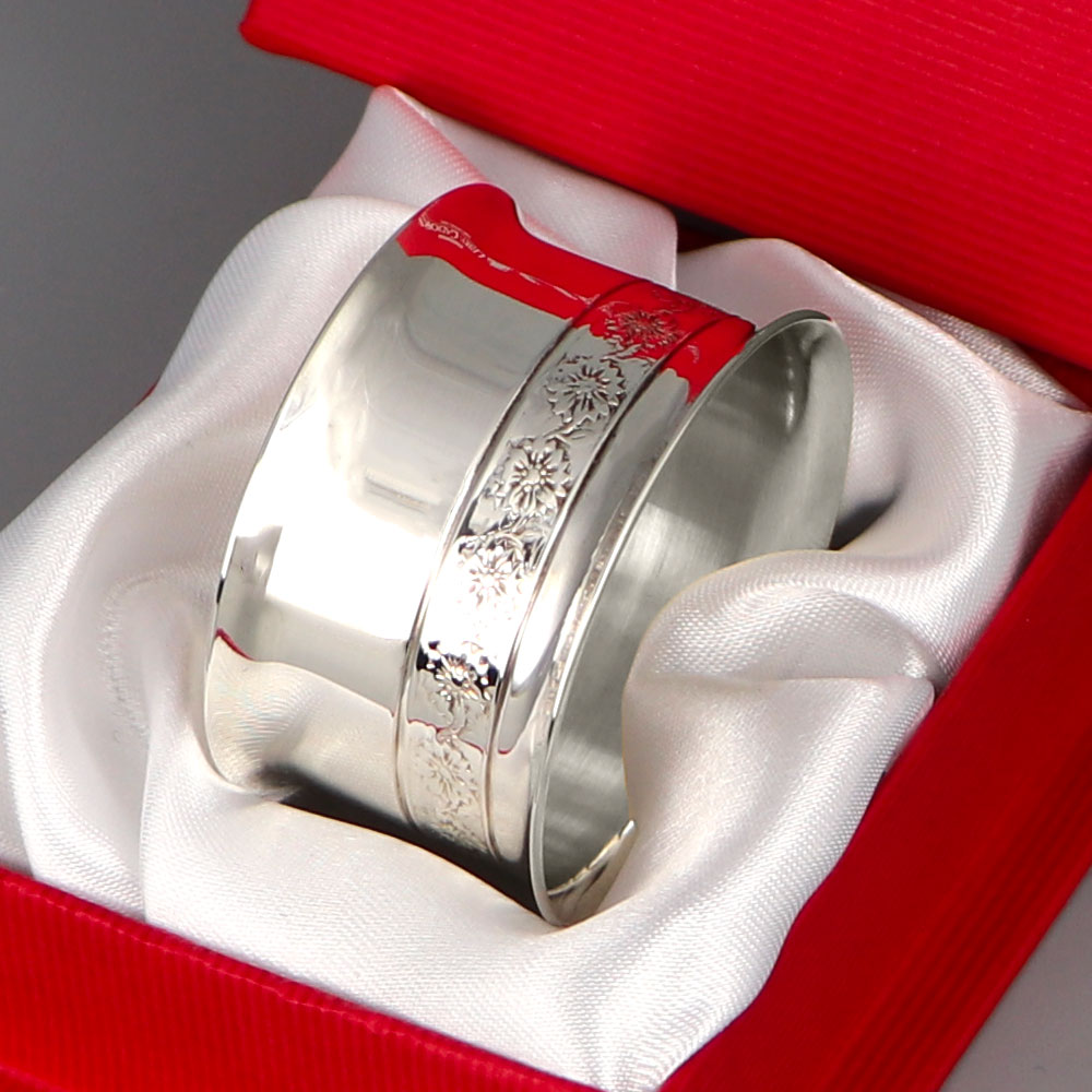 Rond de serviette argent Champs-Élysées – Image 2