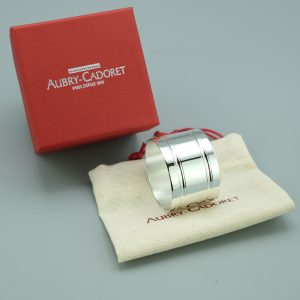 Rond de serviette argent massif Filets