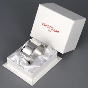 Rond de serviette argent Contemporain