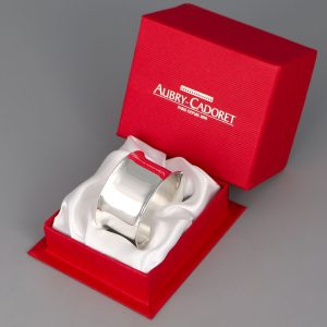 Rond de serviette argent Deauville