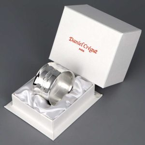 Rond de serviette argent Malmaison