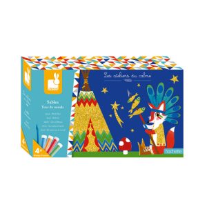 SET CRÉATIF SABLES TOUR DU MONDE