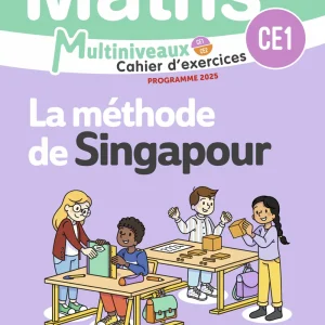 Maths. Cahier d'exercices avec la pédagogie de Singapour - 4-5ème primaire - 7-8 ans