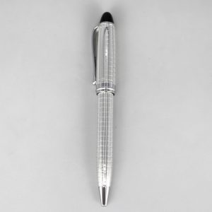 Stylo en argent Aurora Ipsilon Quadra