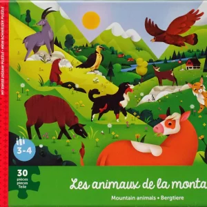 Mon puzzle suisse: les animaux- Enfant 3-4 ans - 30 pièces