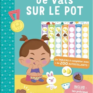 Je vais sur le pot - mon cahier de gommettes