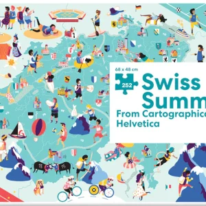 SwissSummer - Puzzle Suisse en été - 252 pièces - Dès 7 ans