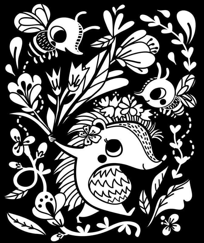 Printemps - 10 Tableaux de velours à colorier dès 3 ans – Image 3