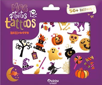 Halloween - Mes p'tits tatoos - dès 3 ans