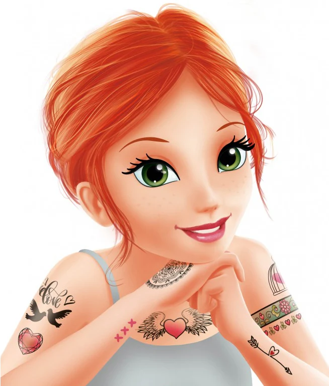 75 Tattoos lavables colorés - dès 6 ans – Image 2