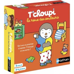 T'CHOUPI, jeu des couleurs - coffret
