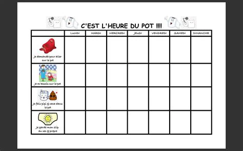 Je vais sur le pot ! Mon tableau de propreté - Avec 280 autocollants – Image 3