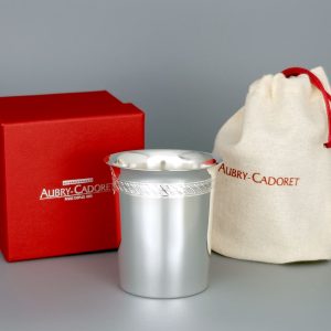 Timbale argent massif Chope Tambourin