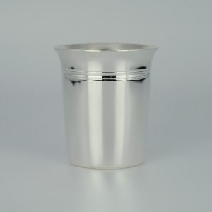 Timbale argent massif Chope Filets