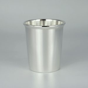Timbale argent massif Chope Sertie