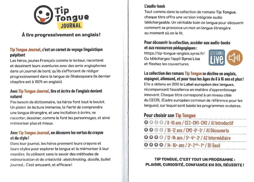 A1 - 7P - Moi, détective in London - Le journal de Jeanne - Texte en français et anglais – Image 3