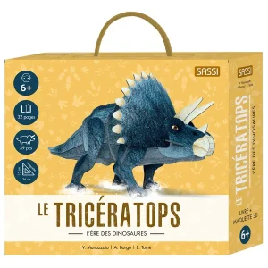 Coffret Le tricératops 3D! L'ère des dinosaures